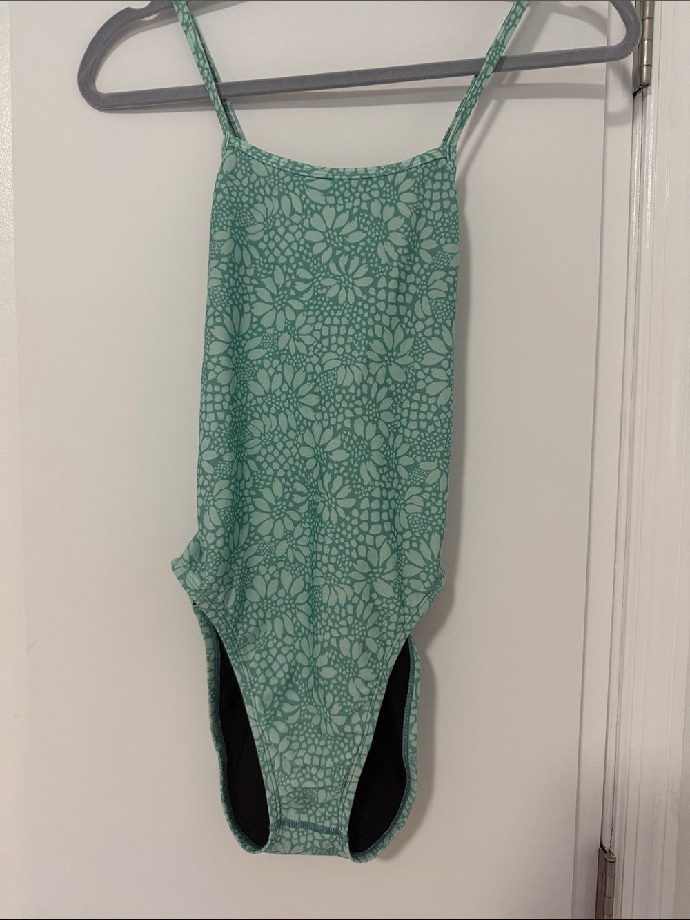 Jolyn Clothing Mint Green Floral One-Piece Swimsuit